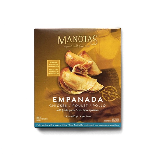 [131902] MANOTAS CHICKEN EMPANADAS