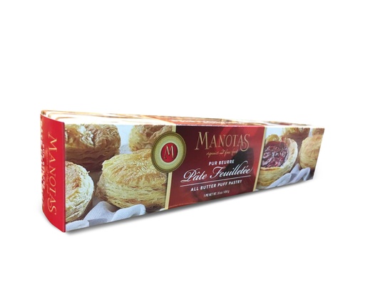 [131906] Manotas Buttery Puff Pastry 454g