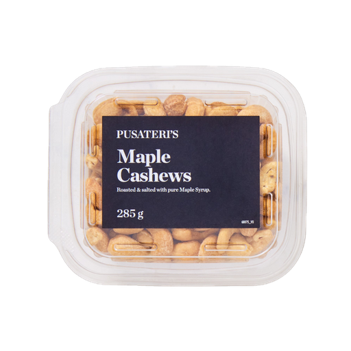 [132065] Pusateri's Maple Roasted Cashews 285G