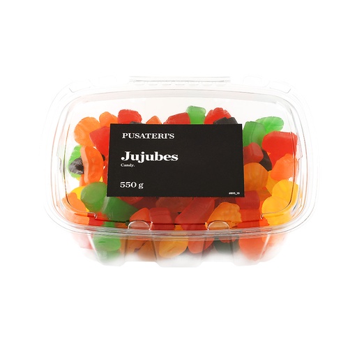 [132118] PUSATERI’S JUJUBE 550G