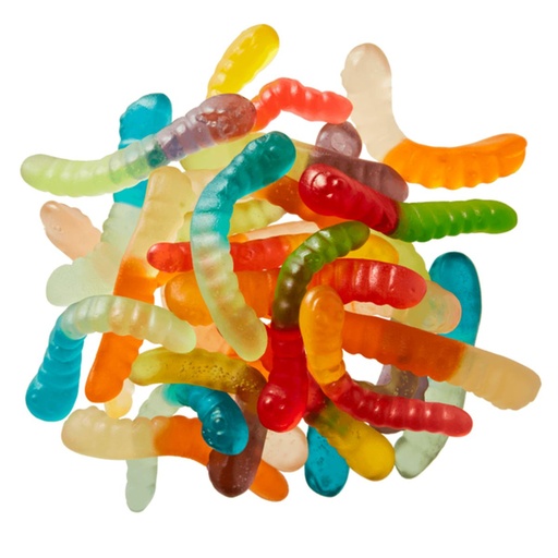 [132123] PUSATERI’S GUMMI WORM 300G