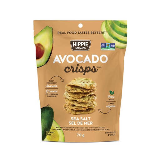 [133286] HIPPIE SNACKS AVOCADO CRISPS SEA SALT