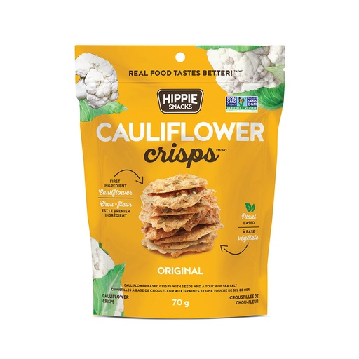 [133288] HIPPIE SNACKS CAULIFLOWER CRISPS ORIGINAL