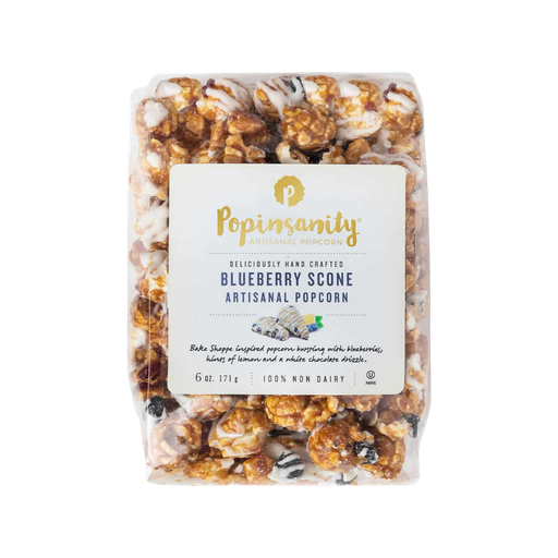 [135350] POPINSANITY BLUEBERRY SCONE GOURMET POPCORN 6OZ