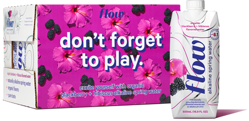 [135659] FLOW BLACKBERRY HIBISCUS CASE