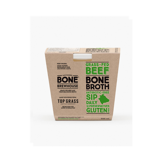[135664] Brewhouse Bone Grass Fed Beef Broth 600Ml