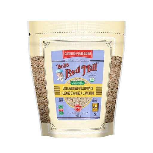 [140913] Bob's Redmill Organic Regular Rolled Oats Gluten Free 907G