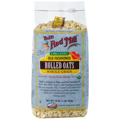 [140914] BOB'S REDMILL ORGANIC ROLLED OATS ROLLED 454G