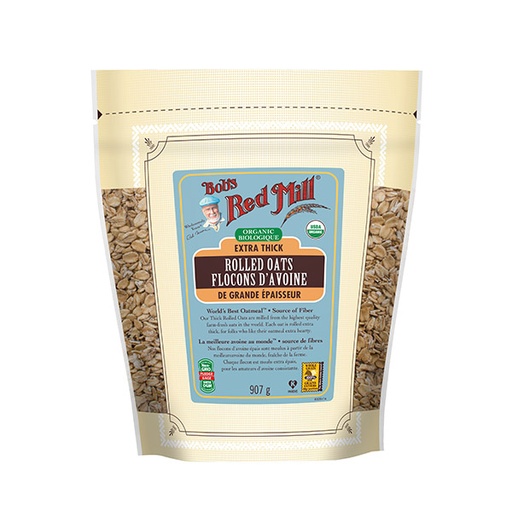 [140916] Bob's Redmill Organic Rolled Oats Thick 907G
