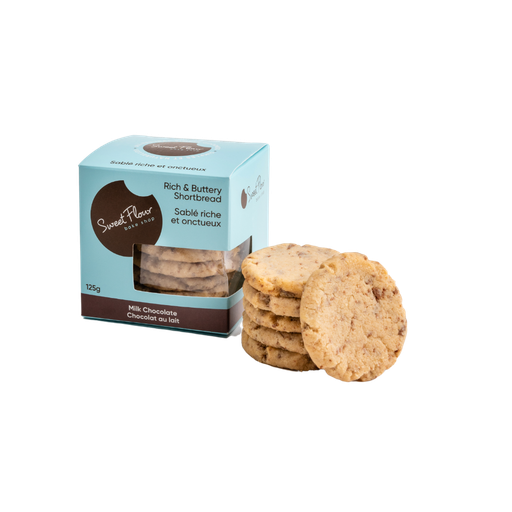 [141952] Sweet Flour Chocolate Chip Shortbread 8pc