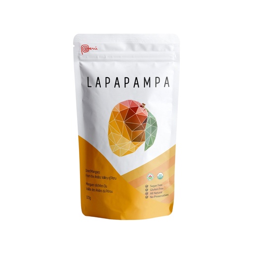 [143760] Lapapampa Organic Dried Mango 120G
