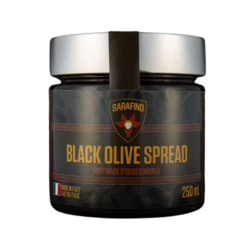 [145506] SARAFINO BLACK OLIVE SPREAD