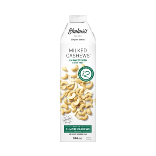 [146126] Elmhurst Unsweetened Cashew 946 ml