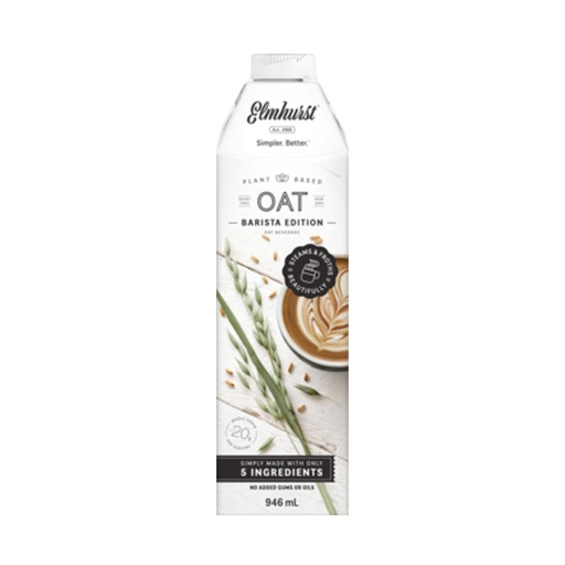 [146129] Elmhurst Barista Oats 946ML