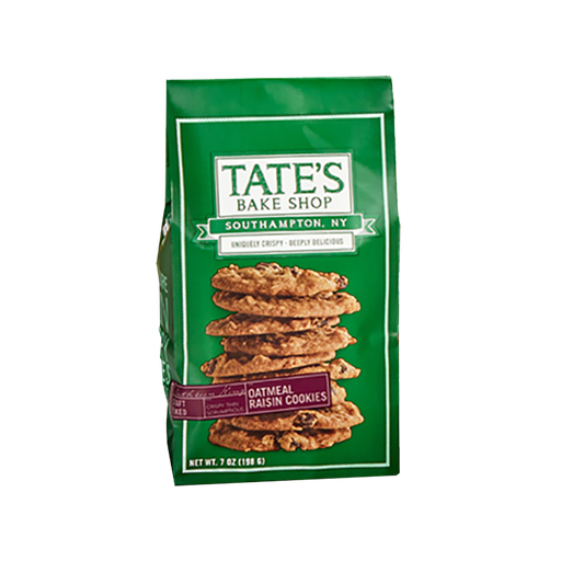 [147710] Tate's Oatmeal Raisin Cookies 198G