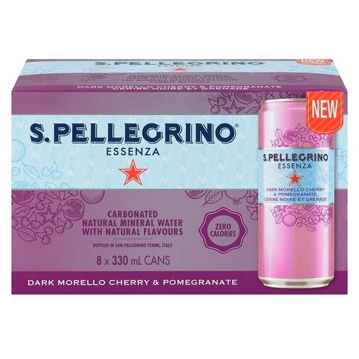 [148663] SAN PELLEGRINO Essenza Cherry & Pomegranate Case
