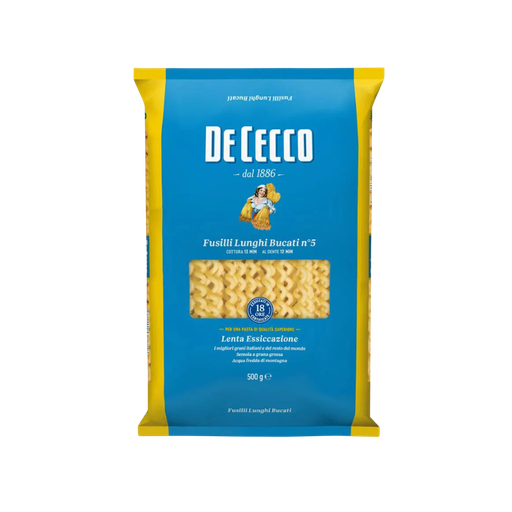 [150070] Dececco Fusilli Lunghi Bucati No 5 500G
