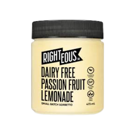 [451443] Righteous Passion Fruit Lemonade Sorbetto 473ml