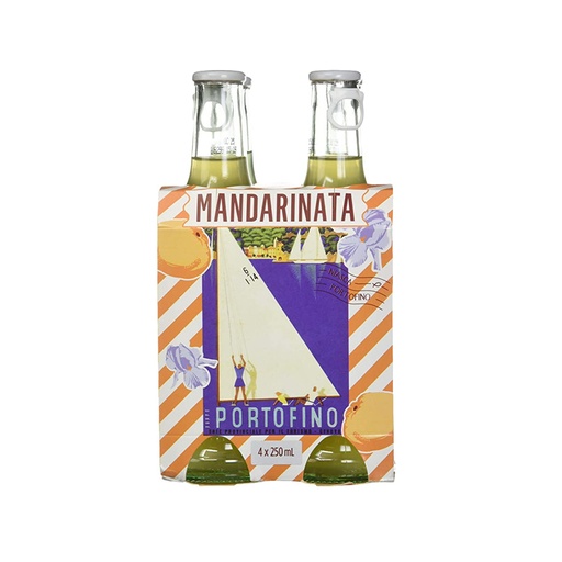 [151927] Niasca Manarinata Sparkling Orange Italian Soda 4pk