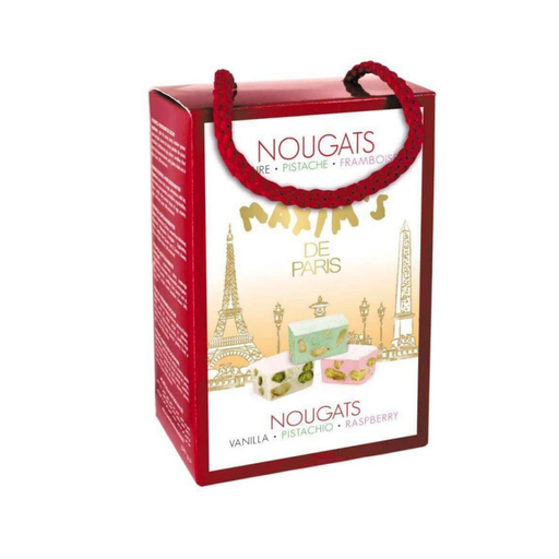 [152658] Gift cardbox of 12 nougats various flavours