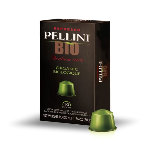 [155008] PELLINI ORG 100% ARABICA CAP
