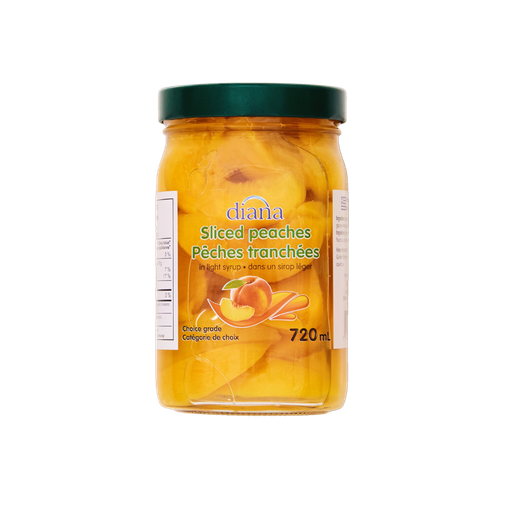 [155114] Diana Peach Slices In Light Syrup 720Ml