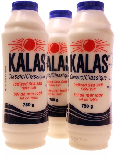 [155115] Kalasa Iodized Mediterranean Sea Salt 750G