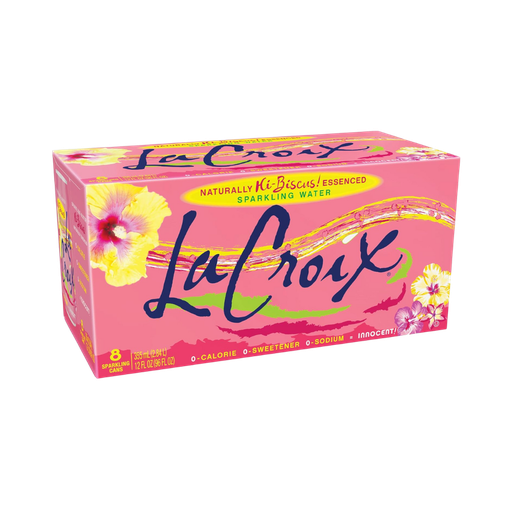 [163347] La Croix Hi-Biscus Sparkling Water 8 X 355Ml