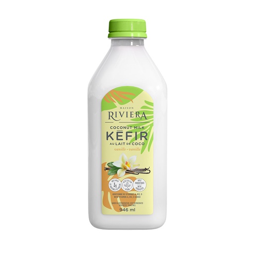 [168818] Riviera Vanilla Coconut Milk Kefir 946Ml
