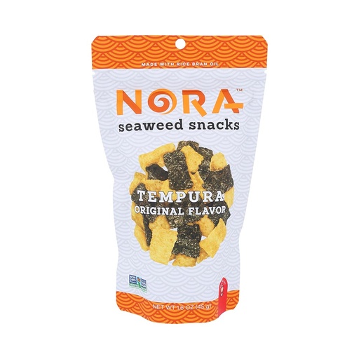 [171525] Nora Original Tempura Seaweed Snack  45G
