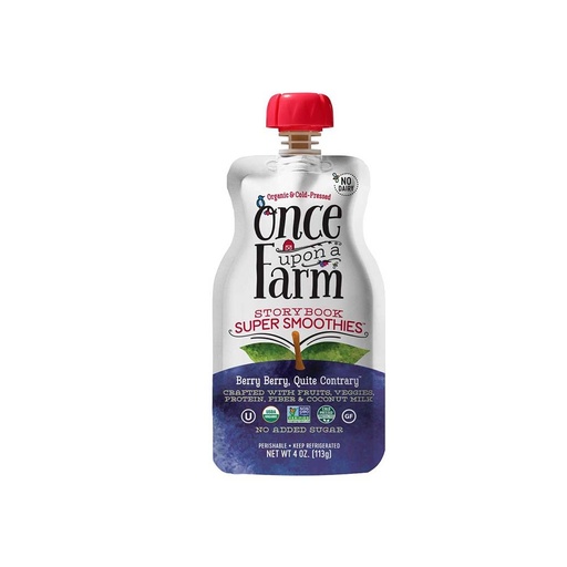 [175034] Once Upon A Farm Berry Baby Food 105Ml