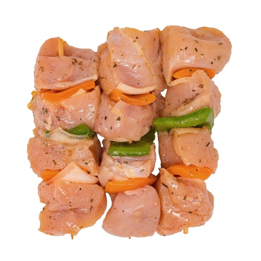 [179418] Ready-To-Cook Rosemary Taragon Style Chicken Breast Kabobs 6pc