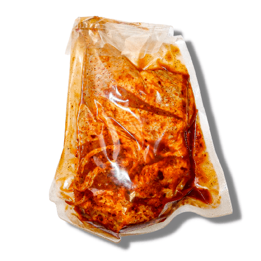 [181538] CHKN 1/2 SEMI BNLS BBQ PREPACK