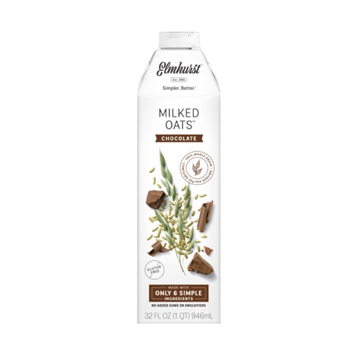 [182648] ELMHURST MILKED OATS CHOCOLATE 32 FL OZ