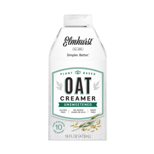 [182650] ELMHURST OAT CREAMER UNSWEETENED 16 FL OZ
