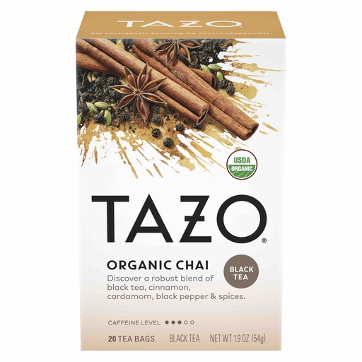 [189100] TAZO TEA ORG CHAI 20ct