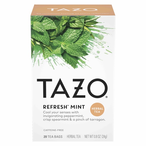[189106] Tazo Tea Refresh Mint 20Ct
