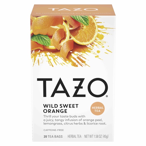 [189107] Tazo Tea Wild Sweet Orange 20Ct