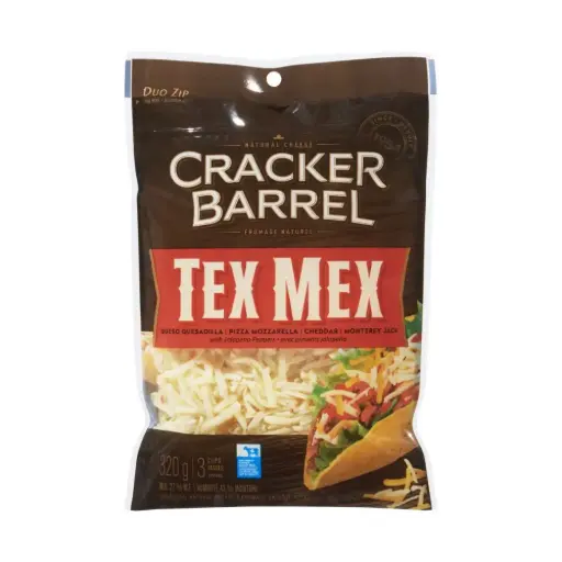 [190024] Cracker Barrel Shredded Tex Mex Cheese 320G