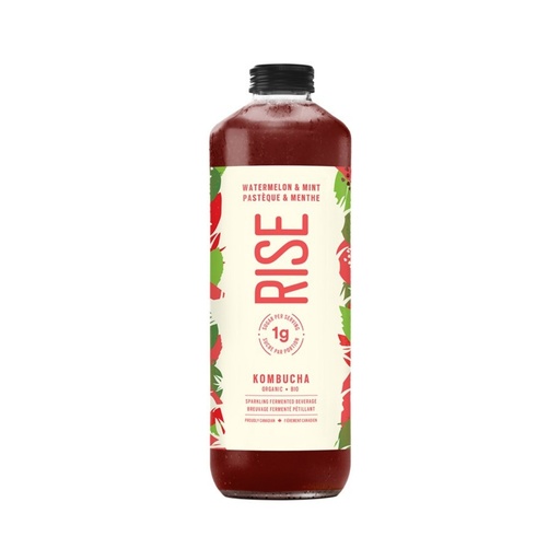 [190333] Rise Kombucha Low Sugar Watermelon & Mint