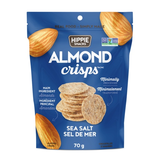 [190831] HIPPIE ALMOND CRISPS SEA SALT