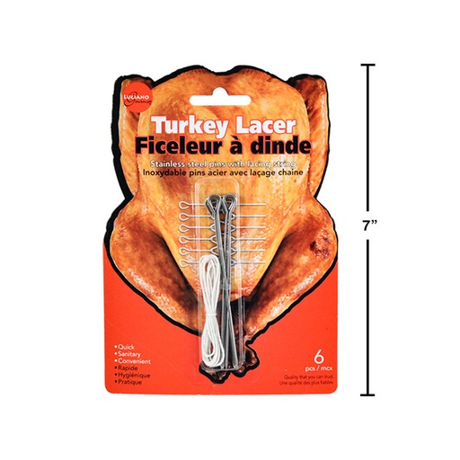 [209185] Ctg Turkey Lacer Pins 1ea