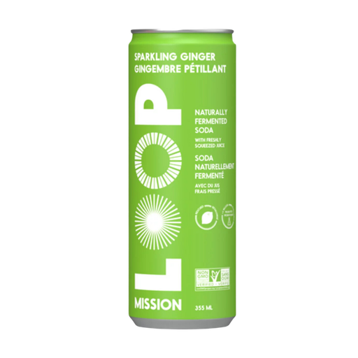 [216308] LOOP KEFIR WATER GINGER LEMON