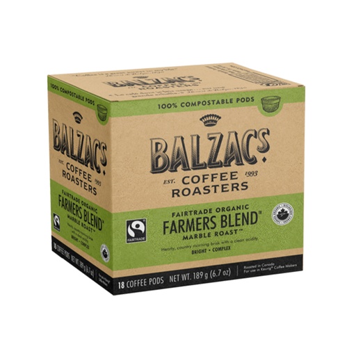 [220327] Balzac's Farmer's Blend Compostable Coffee Pods