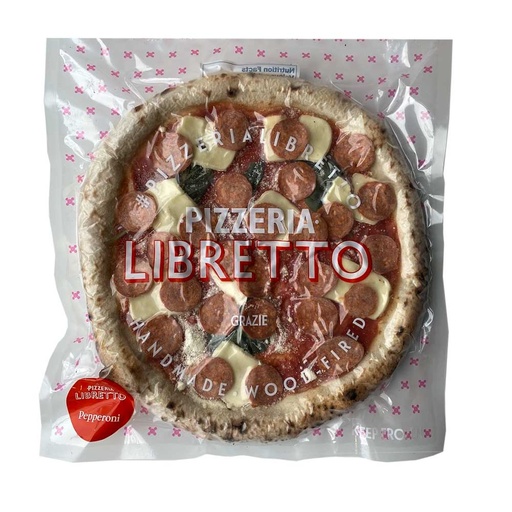[235503] Pizzeria Libretto Pepperoni Pizza 12in