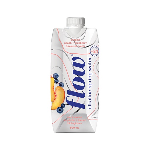 [239436] Flow Peach Blueberry Water 500Ml