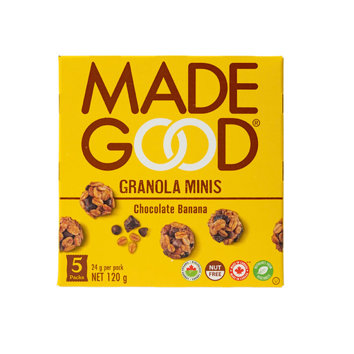 [241246] Made Good Chocolate Banana Minis 284G