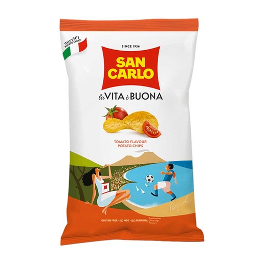 [241754] San Carlo Pomodora Chips 150G
