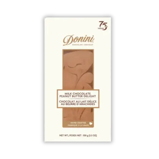[243062] Donini Milk Chocolate Peanut Butter Delight 100g