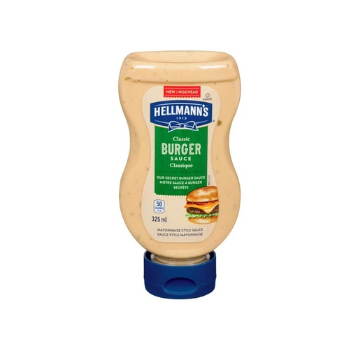 [246275] Hellmanns Classic Burger Sauce 325Ml